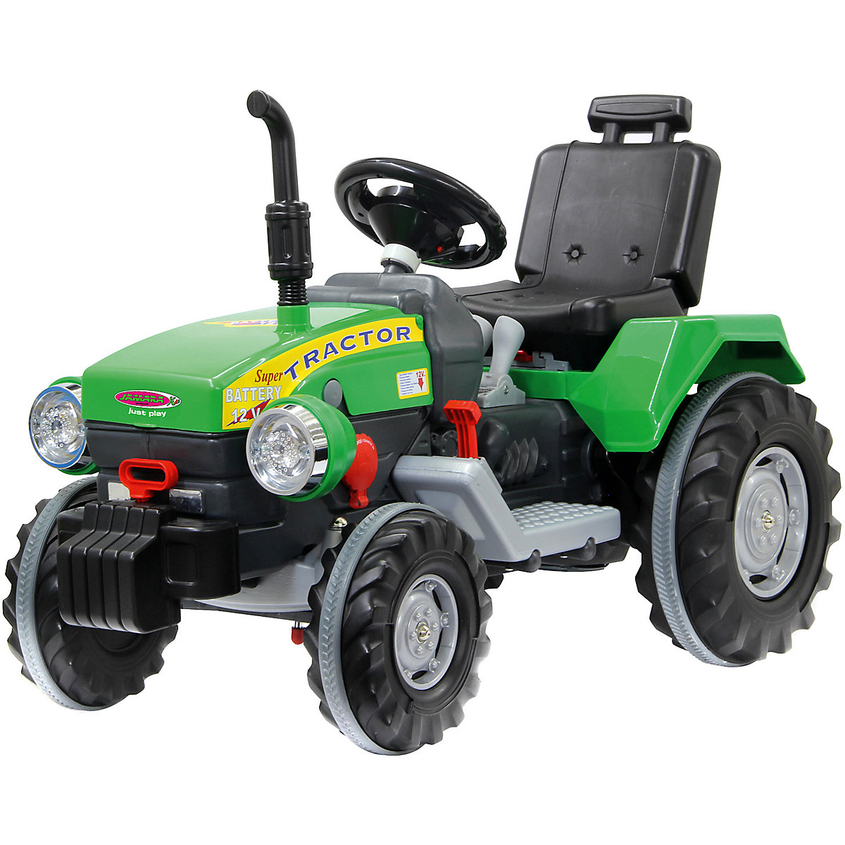 Jamara Ride-on Traktor Power Drag 12V gr&uuml;n