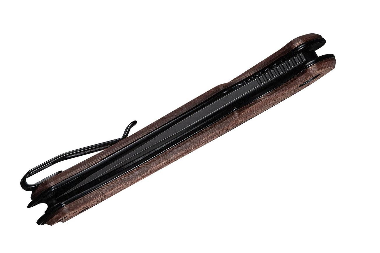 Civivi Voidflare C24040-3 Blackwashed 14C28N, G10 Copper Foil, zakmes