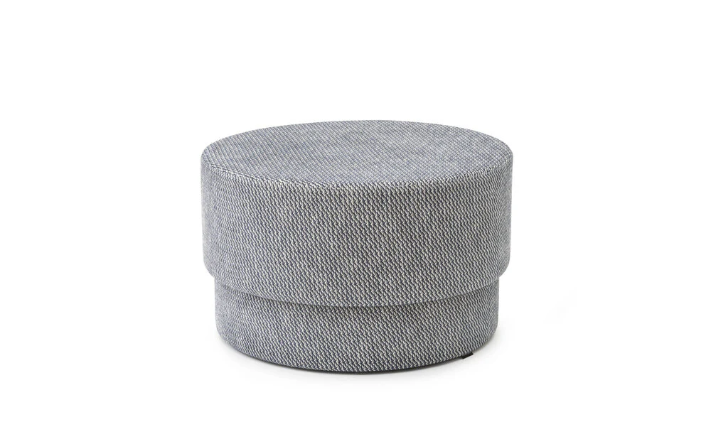 Normann Copenhagen  Silo puf, medium, Navy Blue/Albagia 288 - 43x70 cm