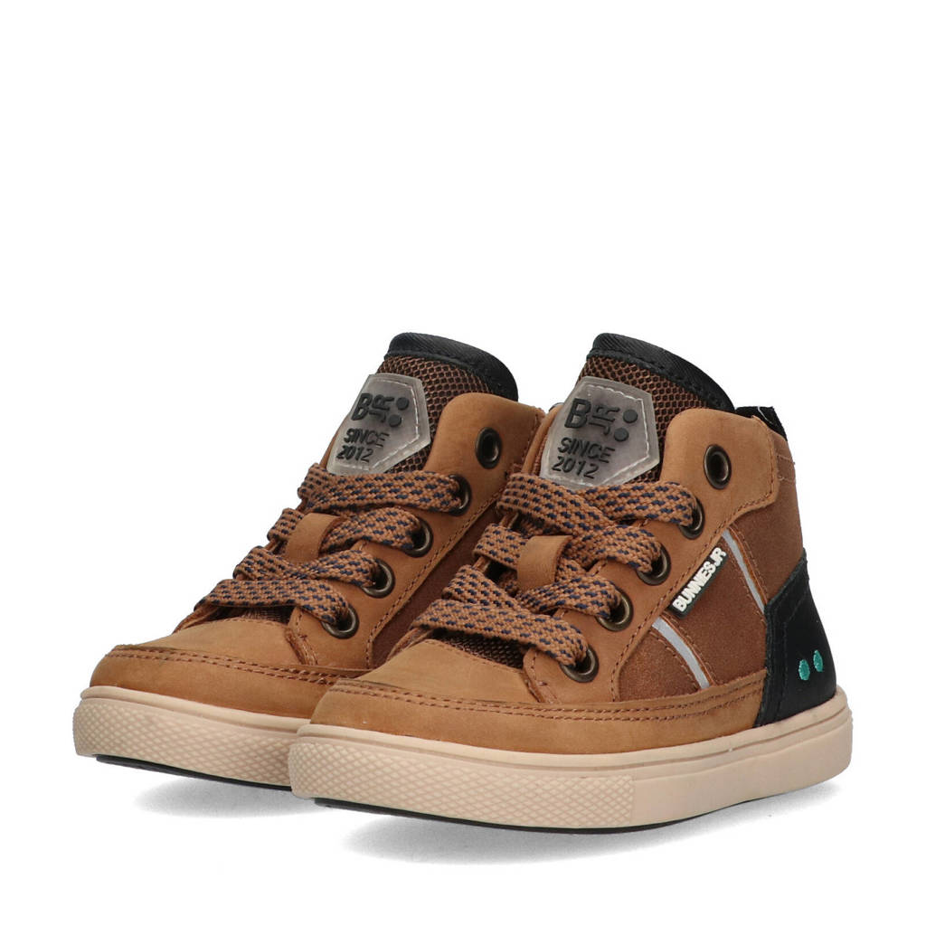 BunniesJR leren sneakers cognac