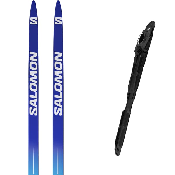 Pack ski de fond SALOMON S/RACE SKATE X-S + PROLINK SHIFT-IN SKATE BLUE/BLACK/WHITE