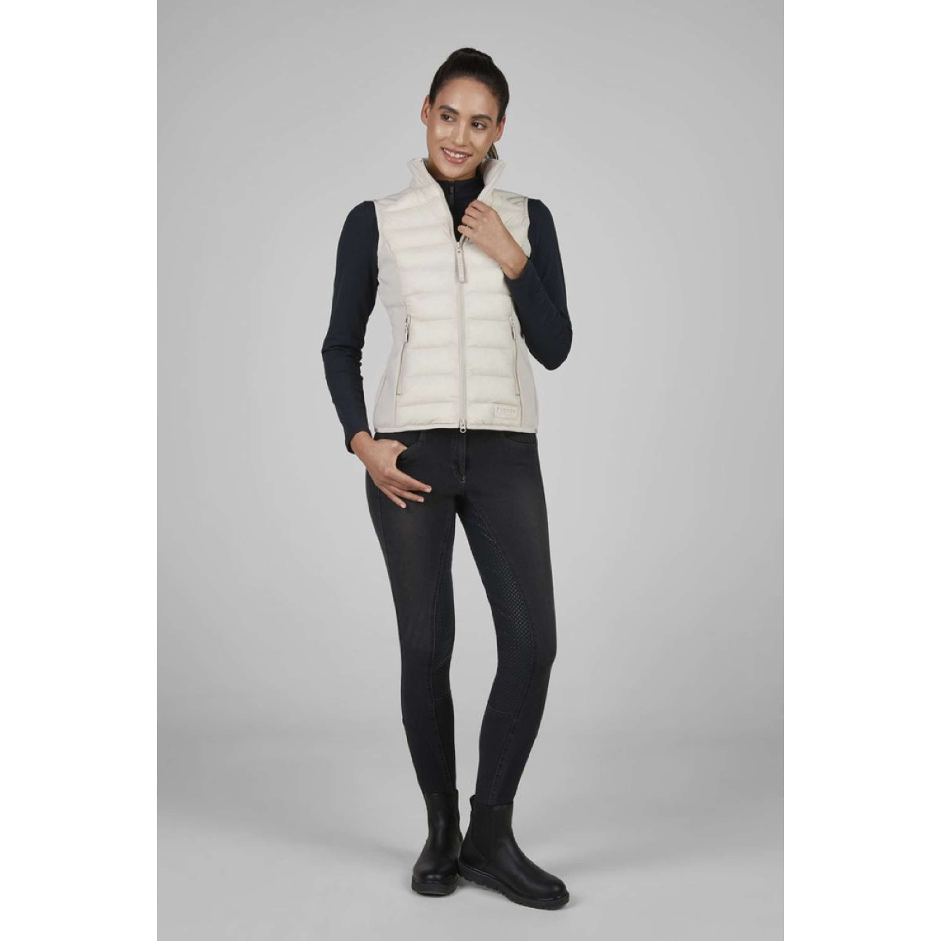 Pikeur Bodywarmer Hybrid AW25 Pale Grey