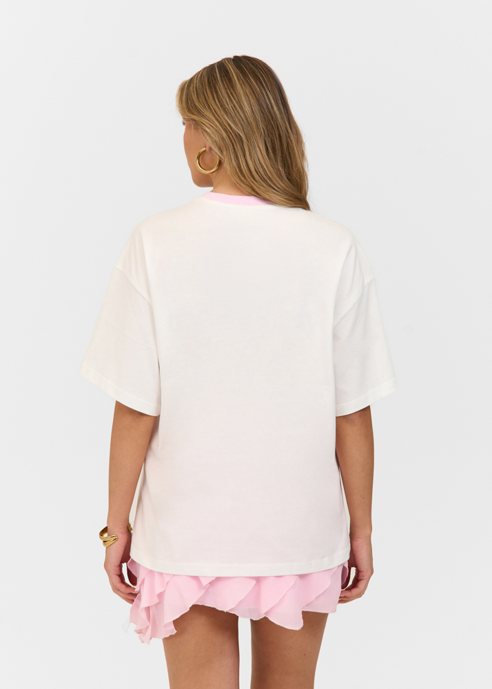 Golden heat t-shirt creme