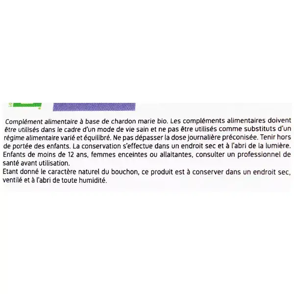 Nat & Form Cardo Mariano Orgânico Ecológico 200 cápsulas