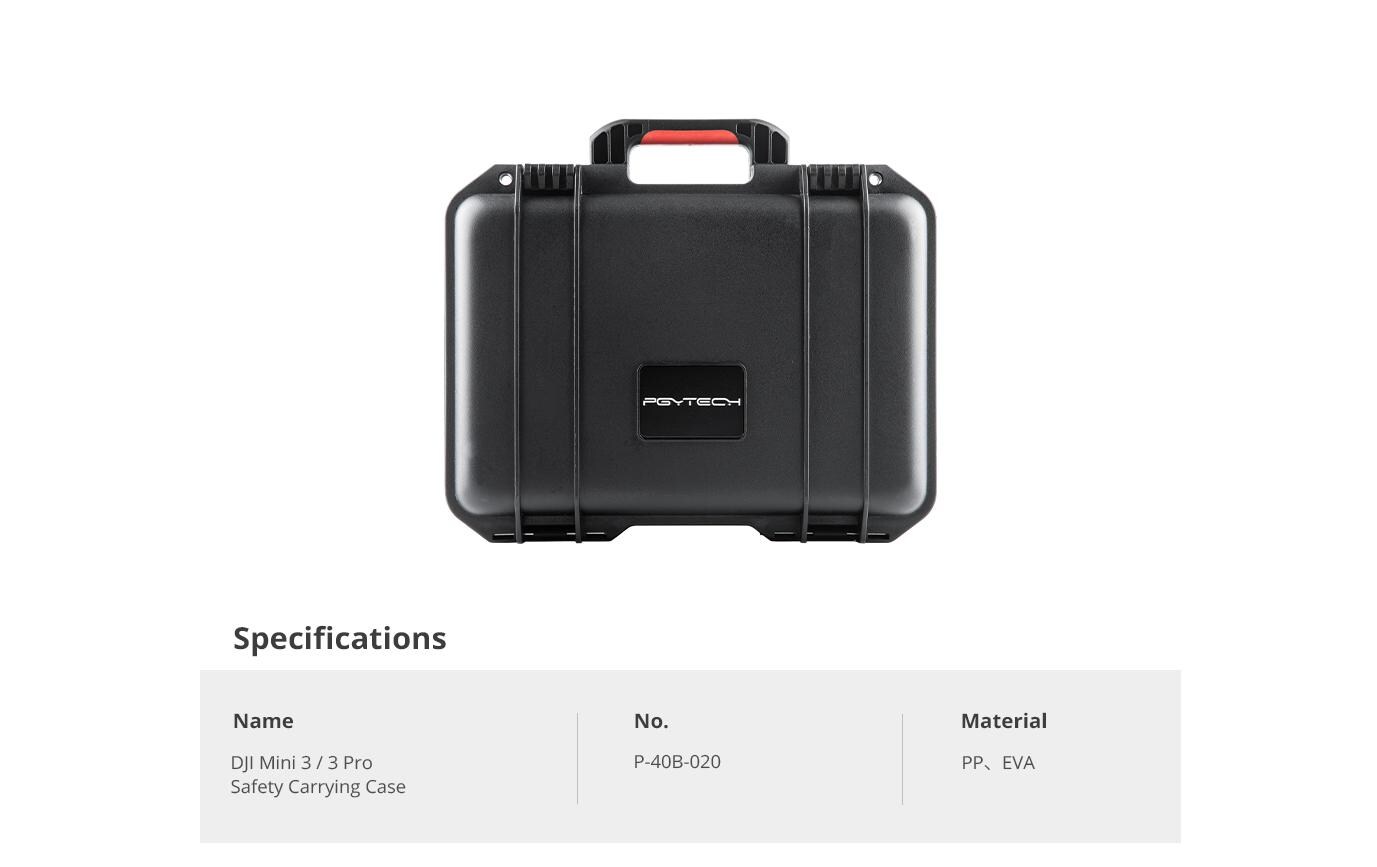 Transportkoffer DJI Mini 3Stabile & wasserdichte Tragetasche für DJI Mini 3