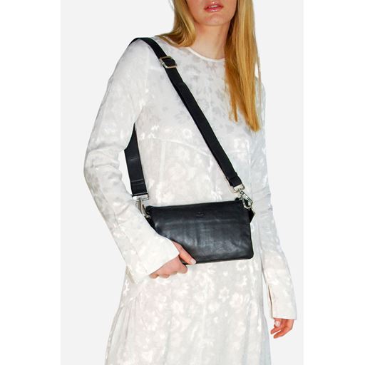 Adax Molly Amalfi Kombi Clutch, Sort