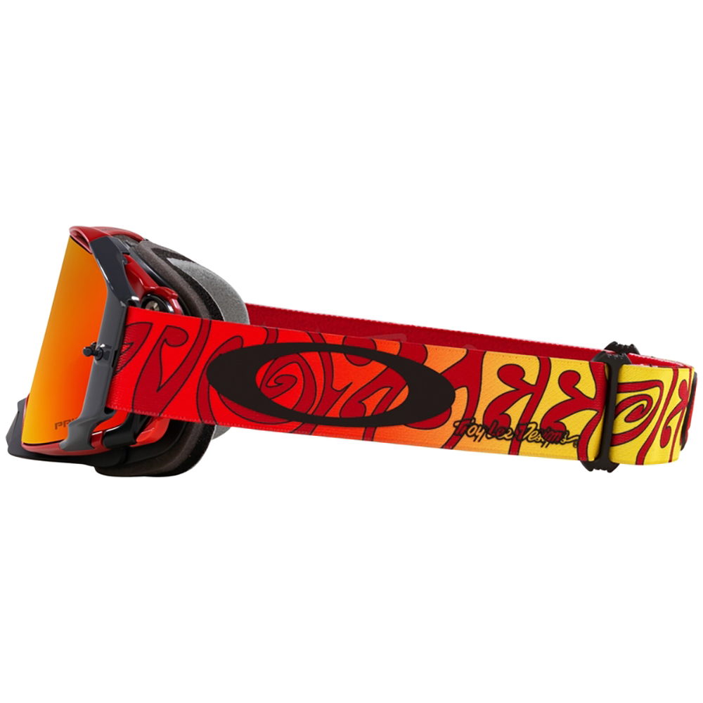 Oakley - Masque Airbrake MX Troy Lee Designs Trippy - Ecran Prizm Rouge / Noir / Jaune