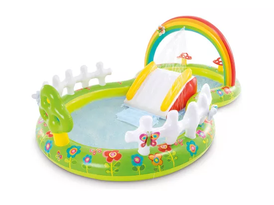Aire de jeux gonflable Mon Jardin - Intex