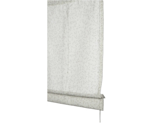 GRS Vouwgordijn Zen Silence Rice wit zonder boren 100x140 cm incl. accessoires