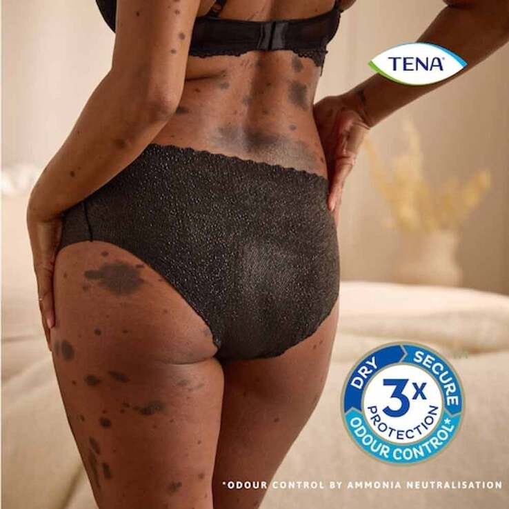 Tena Silhouette Plus M black Inkontinenz Pants, 2X12 St