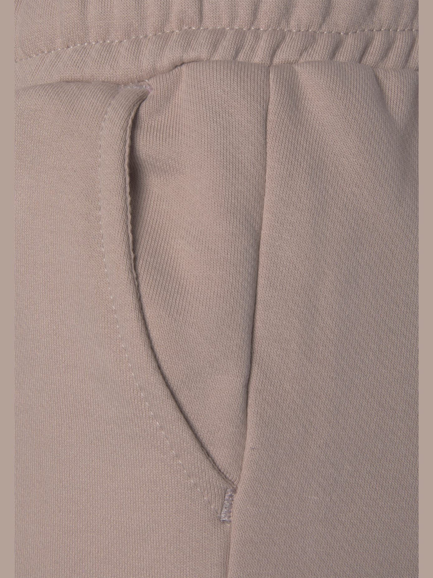 Short en matière sweat short d'intérieur avec logo brodé