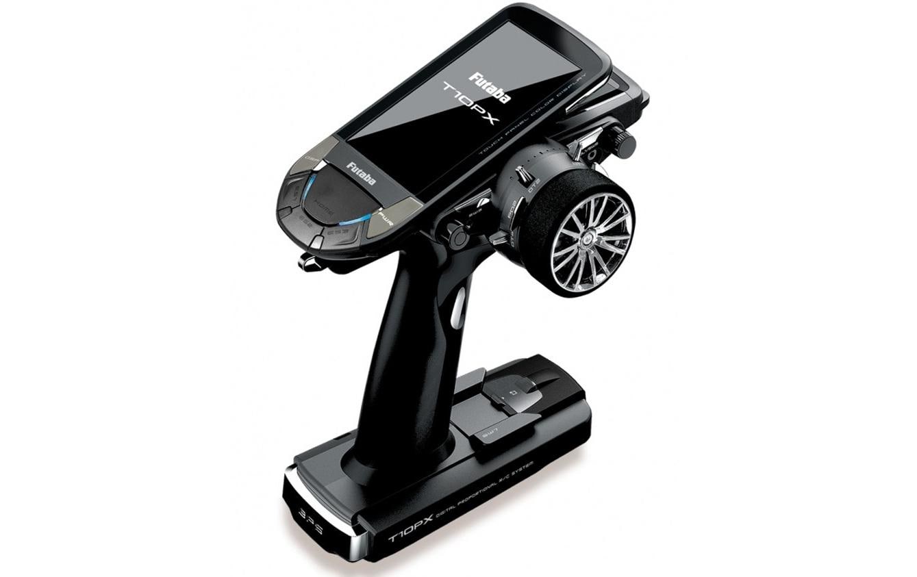 Fernsteuerung T10PX F-4G 2.4 GHz mit R404SBS<br>10 Kanal Sender für Fahrzeuge mit Telemetrie