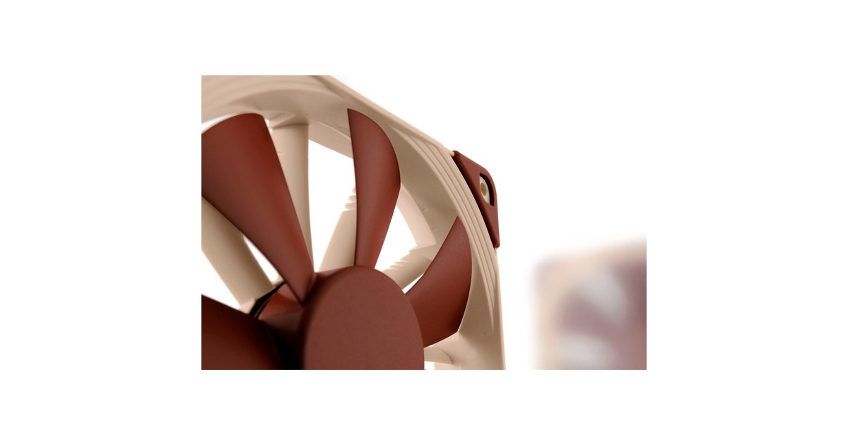 NoctuaNF-F12 PWM case fan  (Lichtbruin, 120 x 120 x 25 mm)
