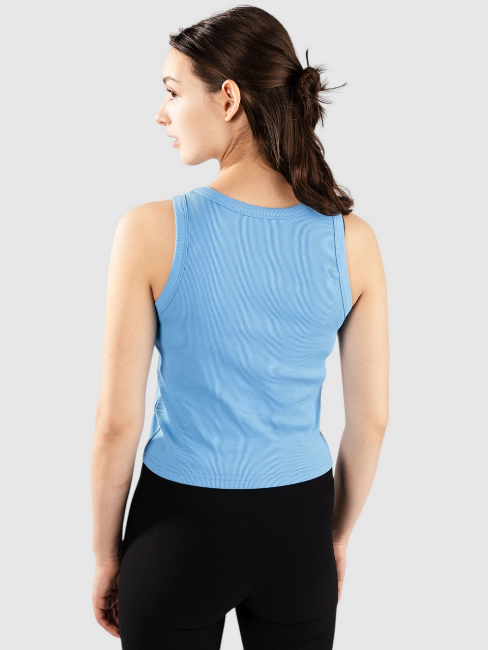 Blue Tomato Fine Rib Tank Top bright blue