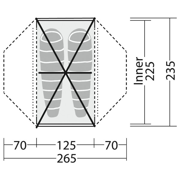 Robens - Lodge 2 Exp - Tente 2 places