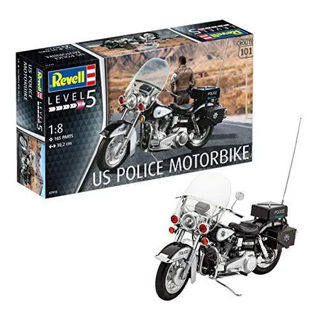 Revell US Police Motorbike