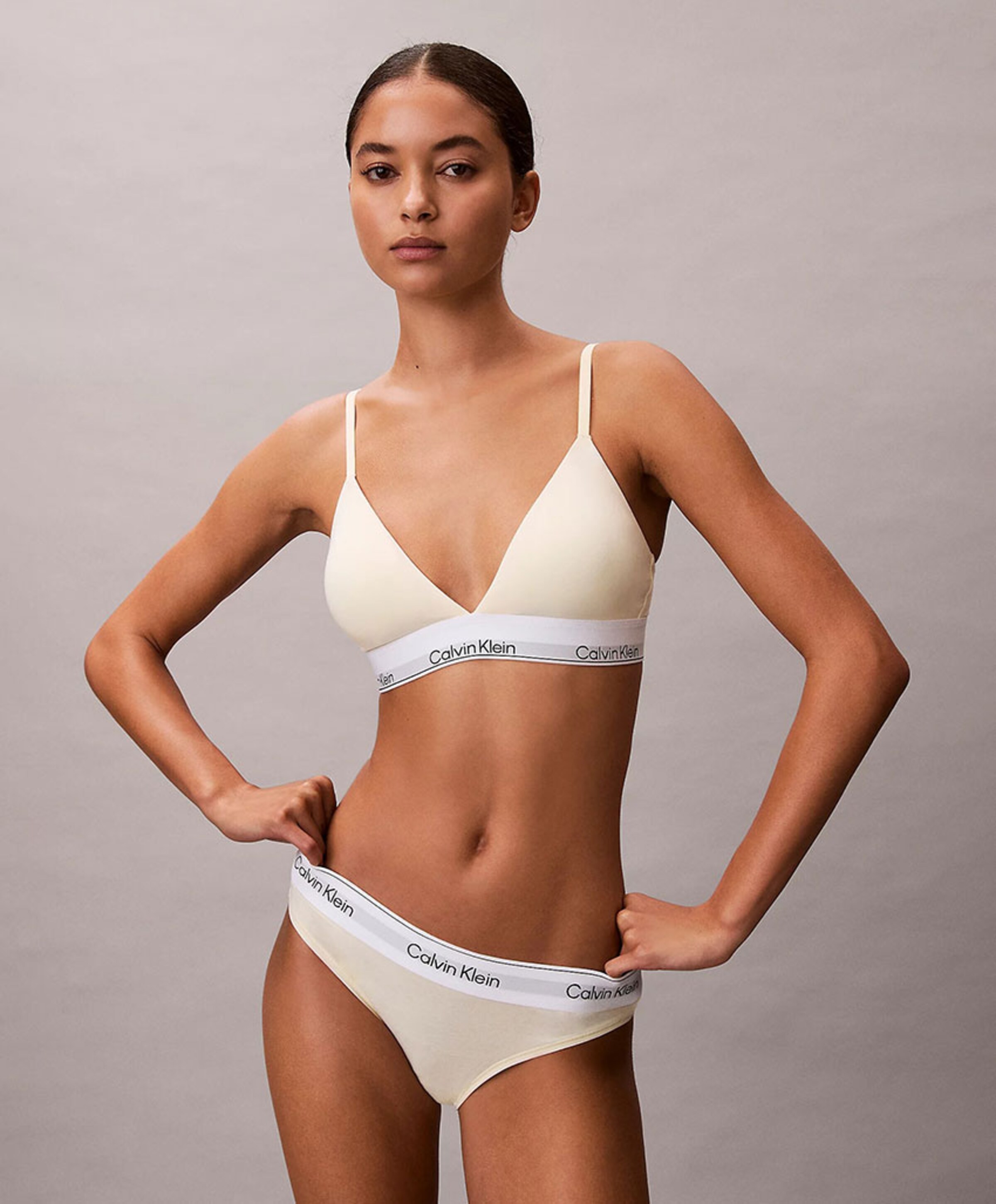 Calvin Klein Dames slip geel