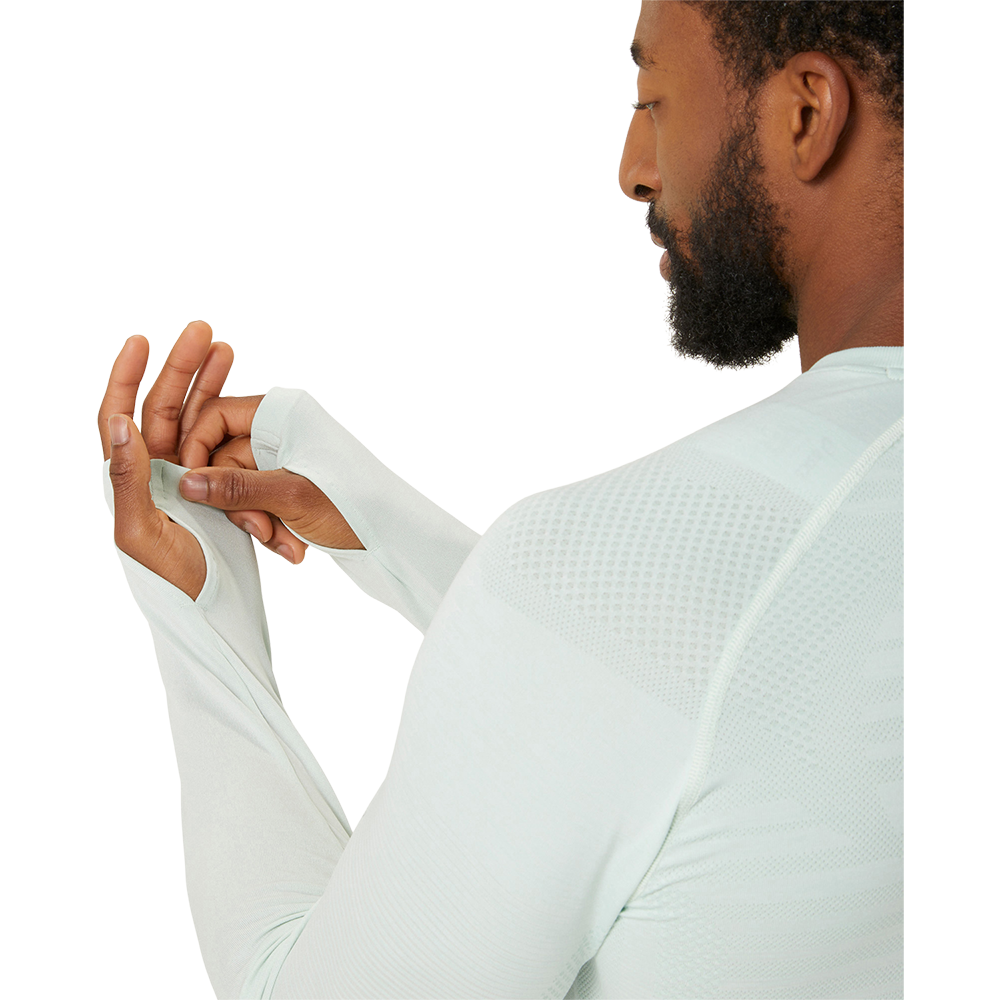 ASICS Seamless Longsleeve Herren light celadon