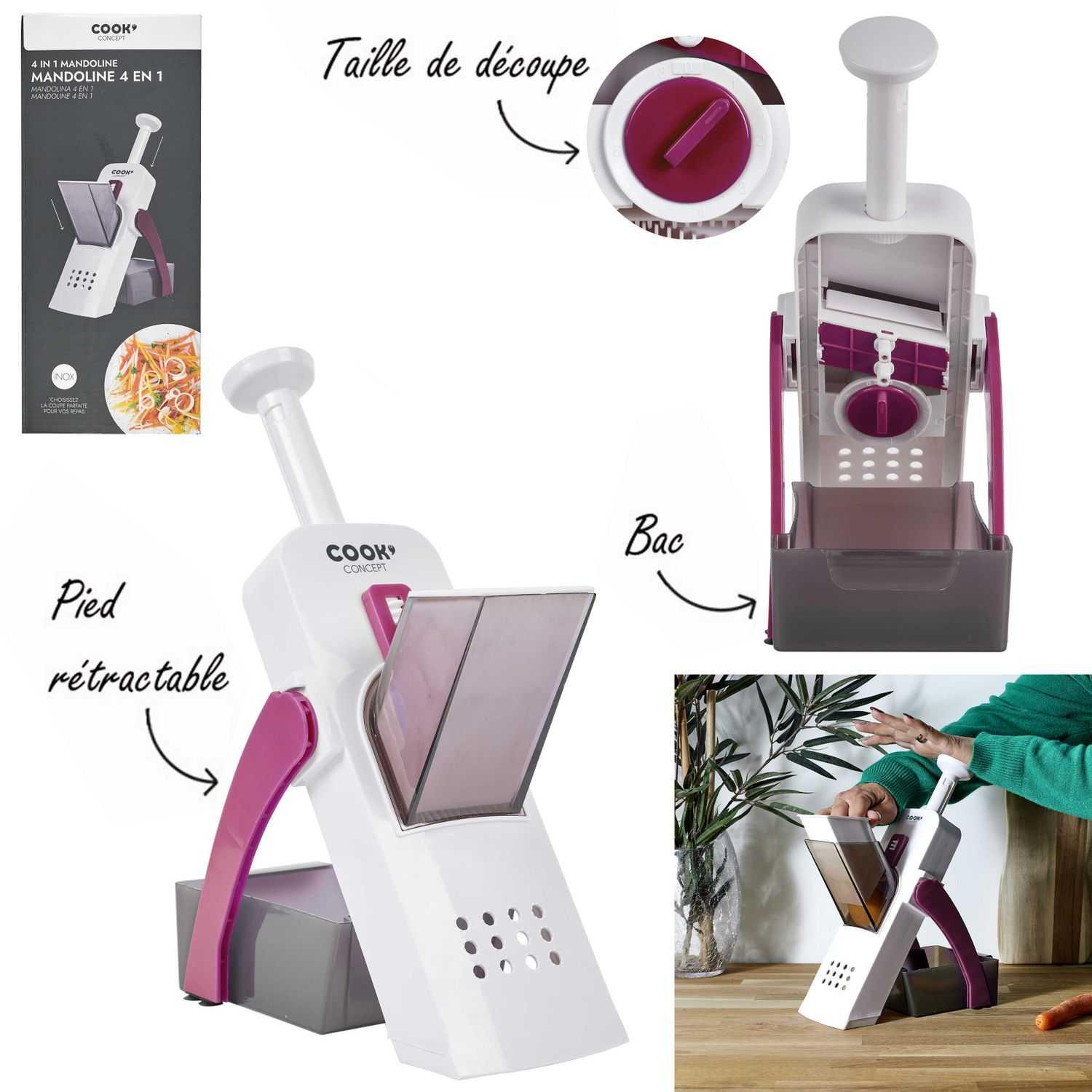 MANDOLINE 4 EN 1