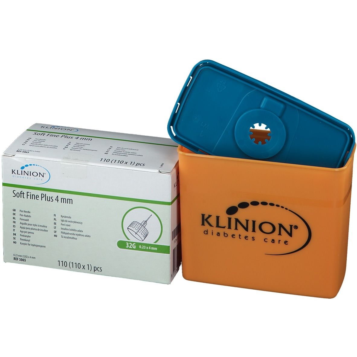 KLINION® Soft Fine Plus Pen-Nadeln 4 mm 32 G 0,23 mm