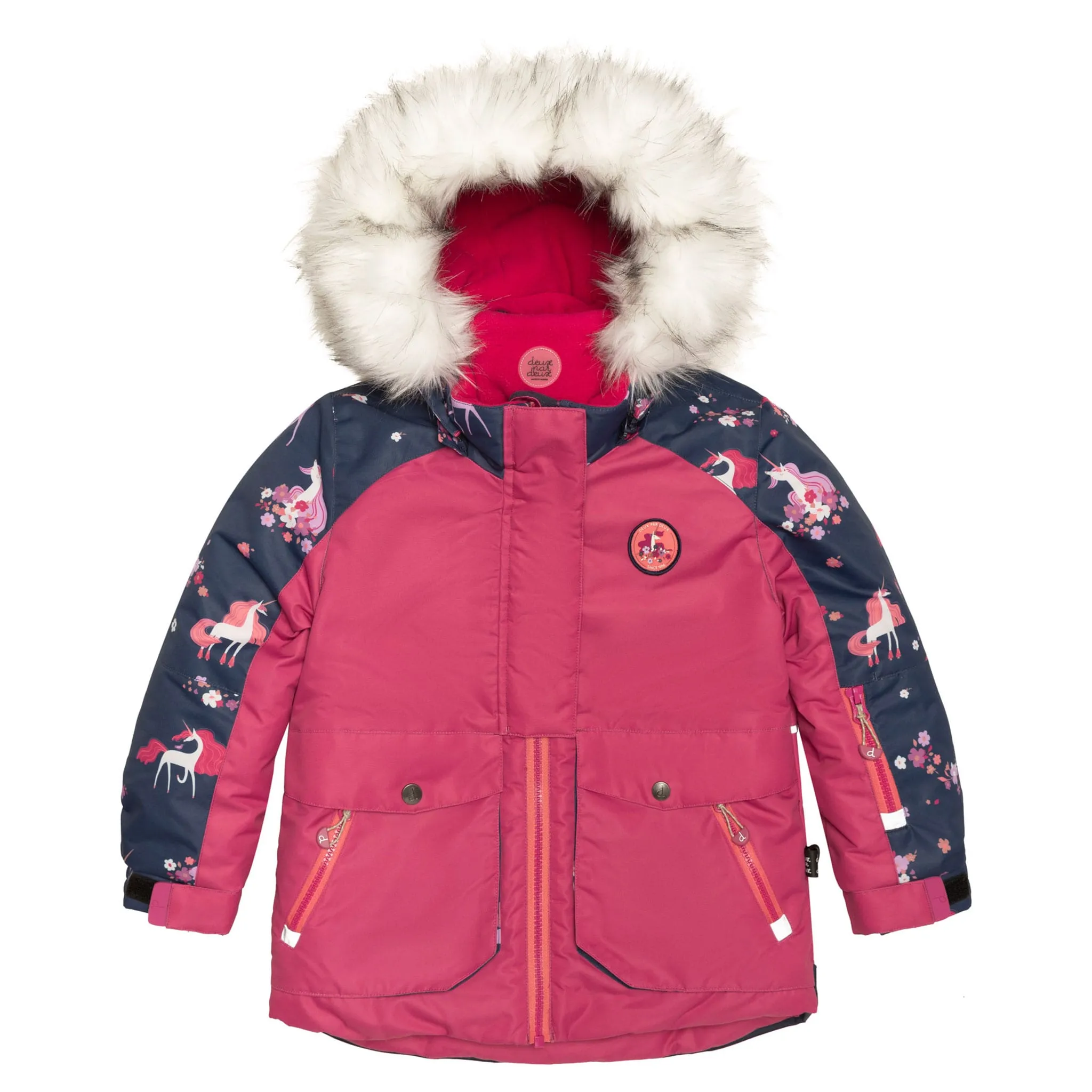 Deux par Deux Habit de Neige 2 Pièces Licornes 7-12ans