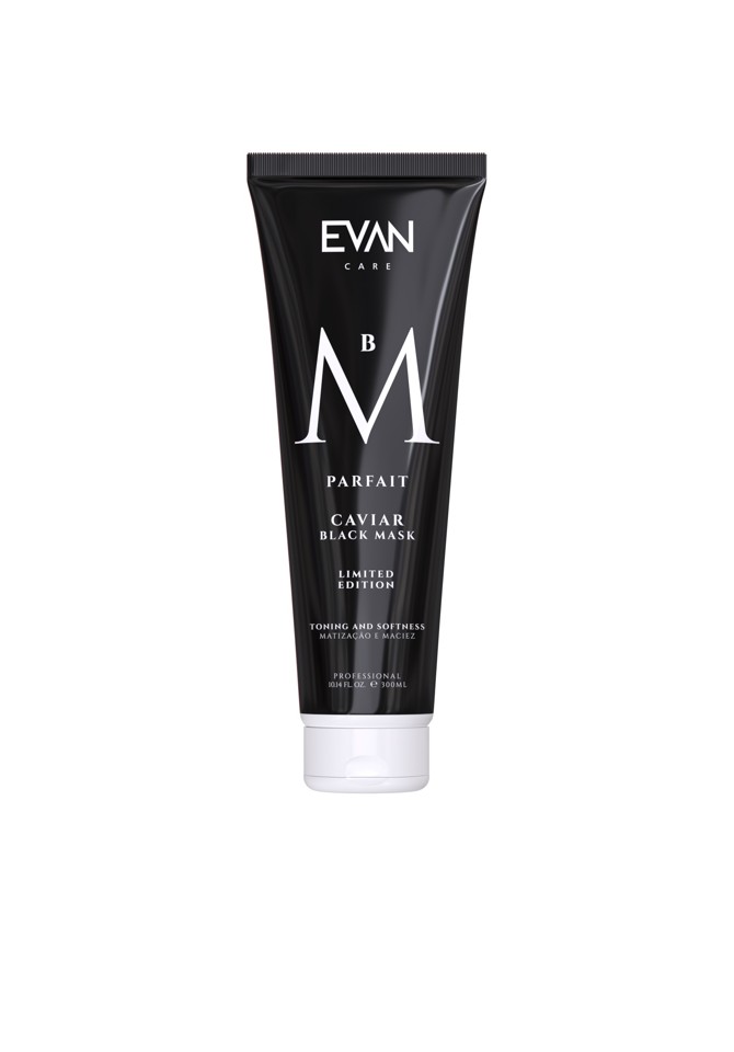 EVAN - Parfiat Pure Care Blond Caviar Black Mask 300 ml - Hårkur