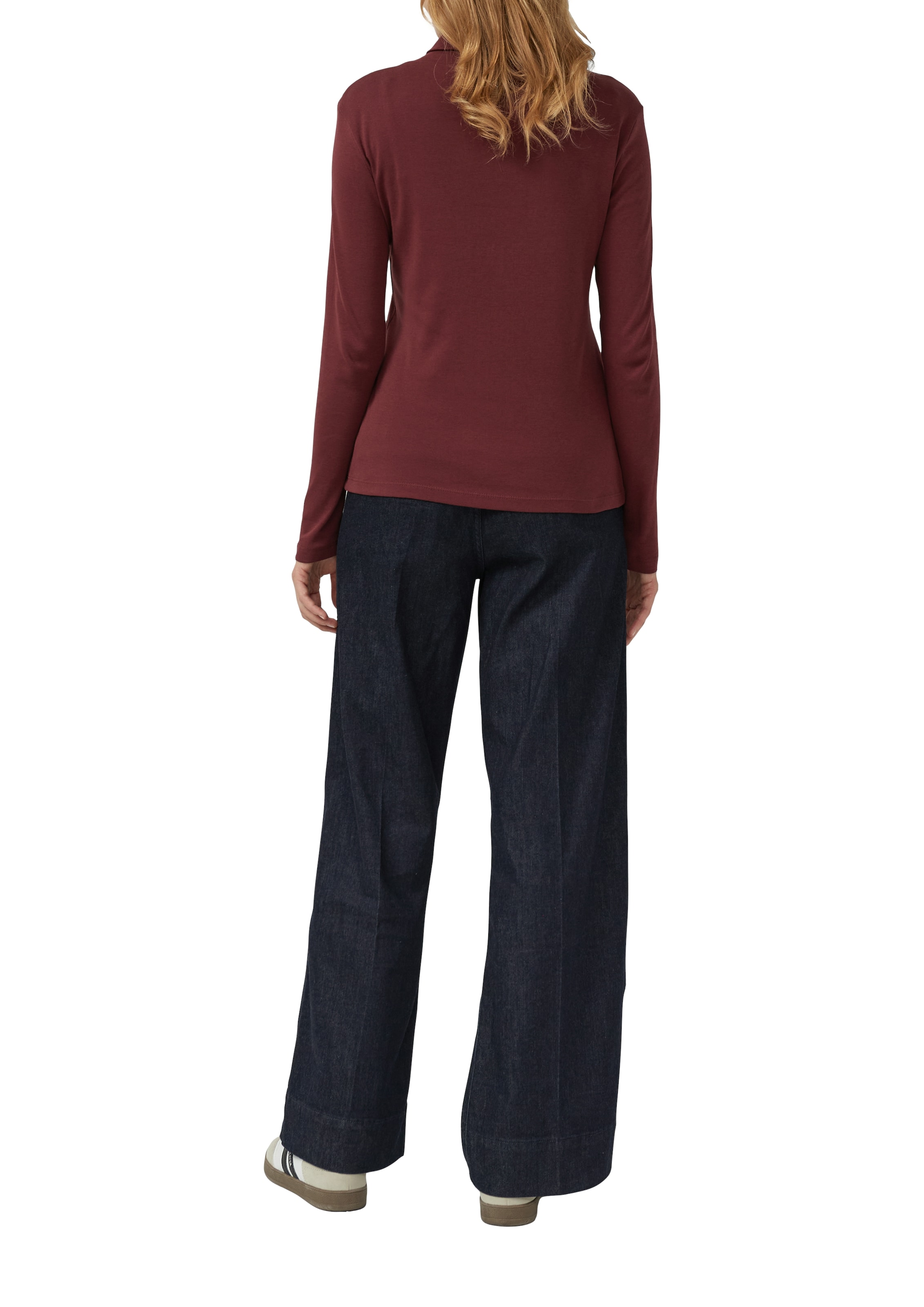 s.Oliver Rollkragenshirt , im Slim Fit, Langarm