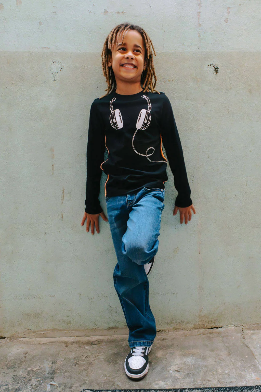 TYGO & vito longsleeve zwart