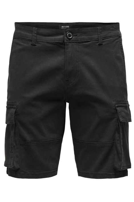 Only & Sons zwarte heren korte broek