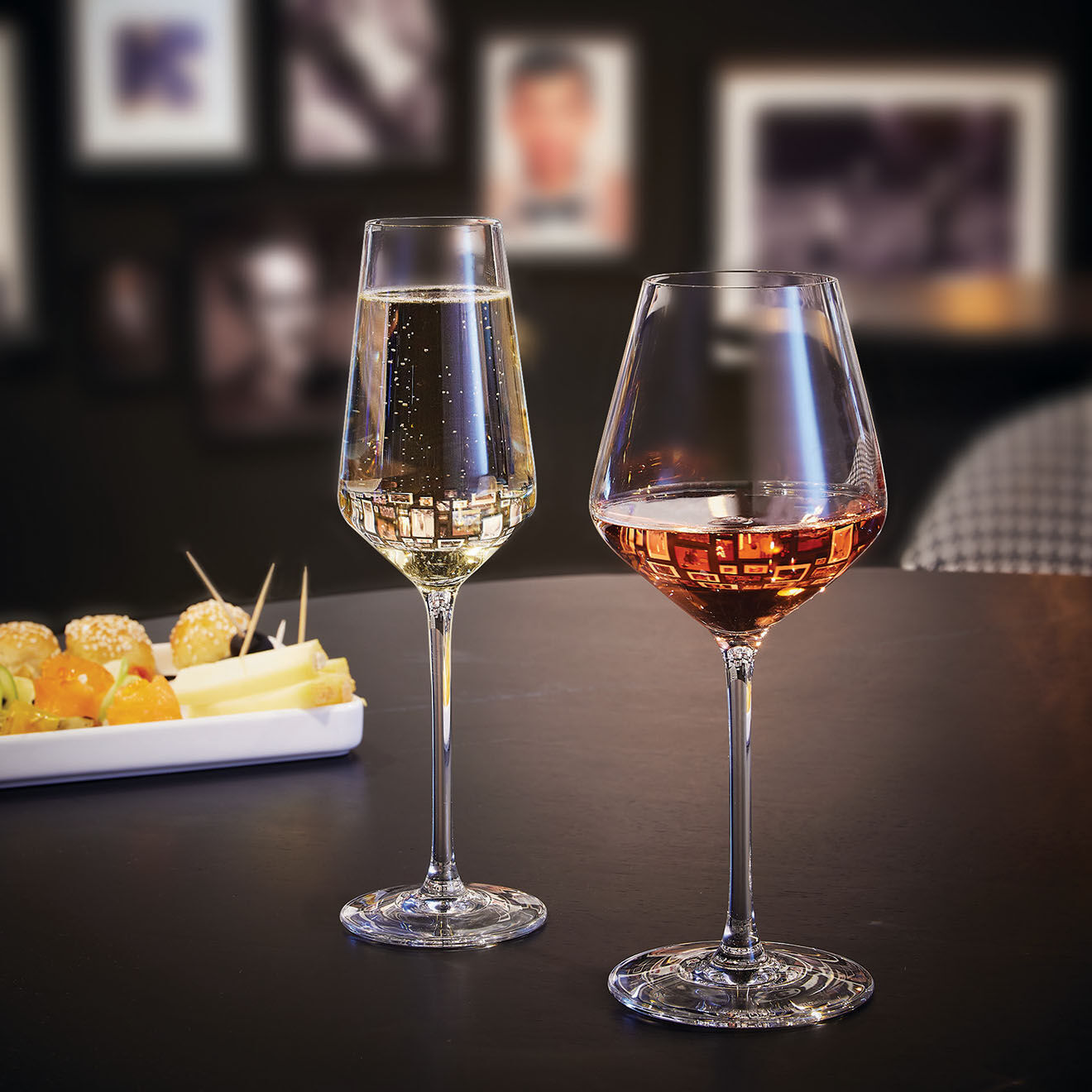 Chef & Sommelier 6 Flûtes à Champagne Distinction transparents - 23 cl
