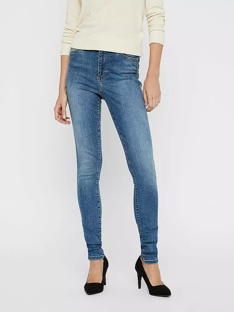 VERO MODA Jeans Skinny Fit VMSOPHIA  blau