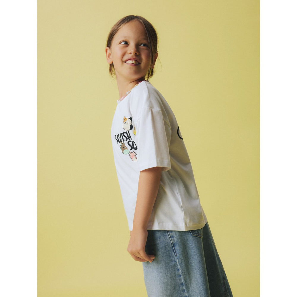 Køb Name It Bright White Momi Squishmallows T-Shirt