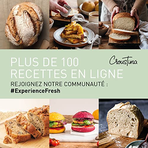 Panasonic SD ZP2000WXE Machine à Pain Artisanale Crusty Loaf, Cuisson sans Gluten, Double Capteur de Température, 18 Programmes Automatiques, Blanc : Cuisine et Maison