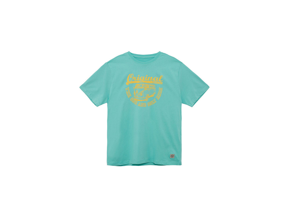 Van One Original Ride heren T-Shirt - Pool Blue
