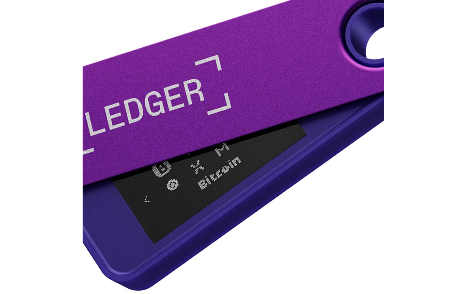 Nano S Plus Amethyst PurpleCrypto-Hardware-Wallet zum Kaufen, Verwalten und Vermehren digitaler Vermögenswerte