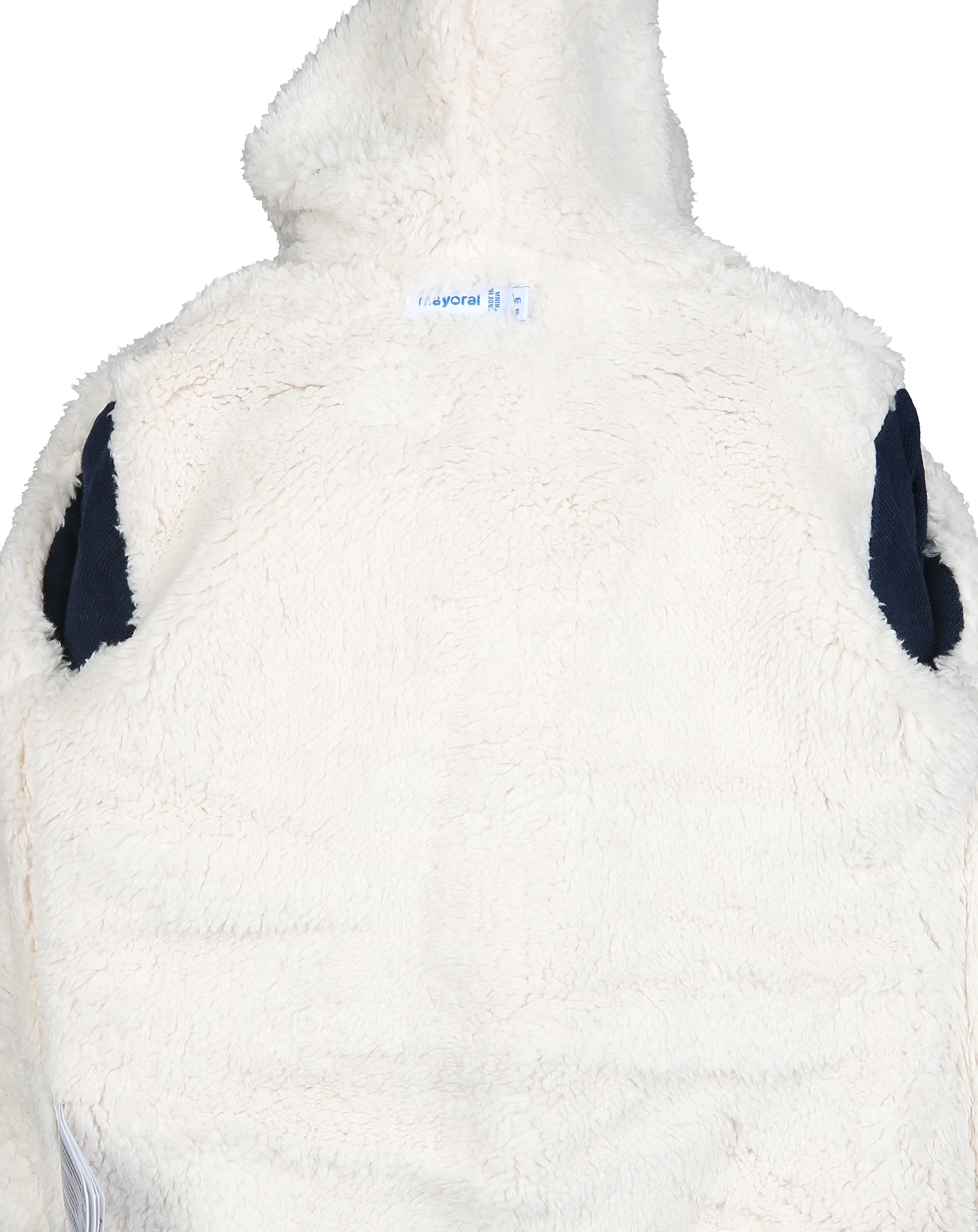 Kapuzen-Strickjacke WINTER PLUSH in dark navy