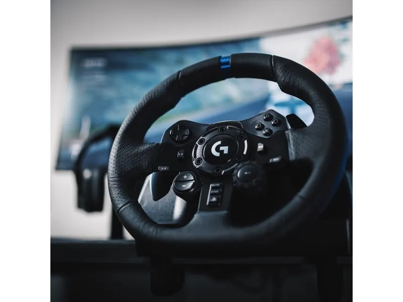 Logitech® | G923 - Rat og pedalsæt - kabling - for PC/ Playstation 4/ Playstation 5