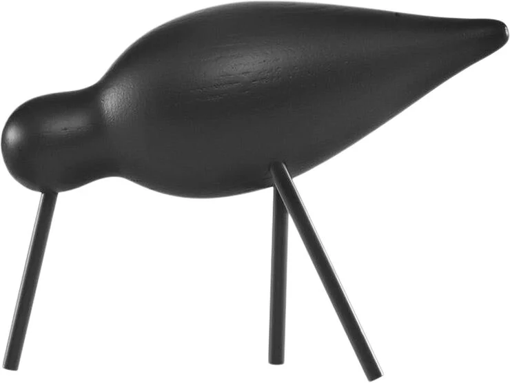 Normann Copenhagen Shorebird Mellem sort Black/black