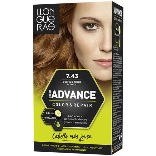 Llongueras - Color Advance 7,43-cobrizo Medio Dorado