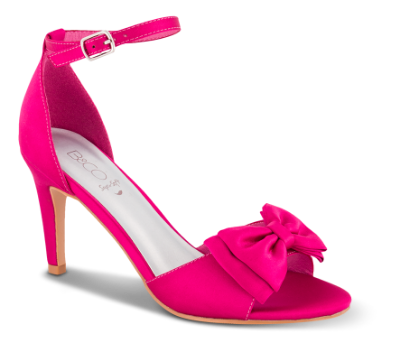 B&CO Damesandal med hæl Pink 4214103763