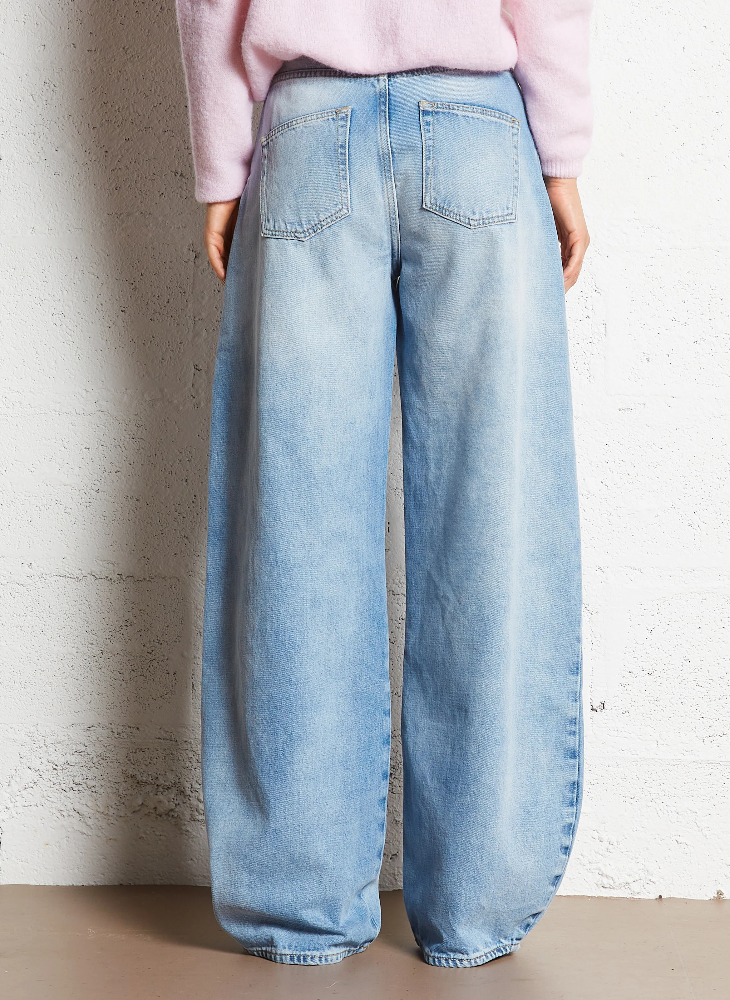 MEXICO - Jean baggy en coton | Bleu