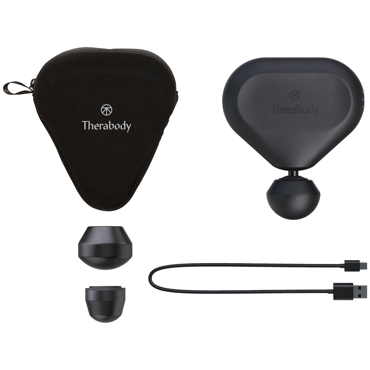 Theragun Mini 2.0 massasjepistol av Therabody (sort)
