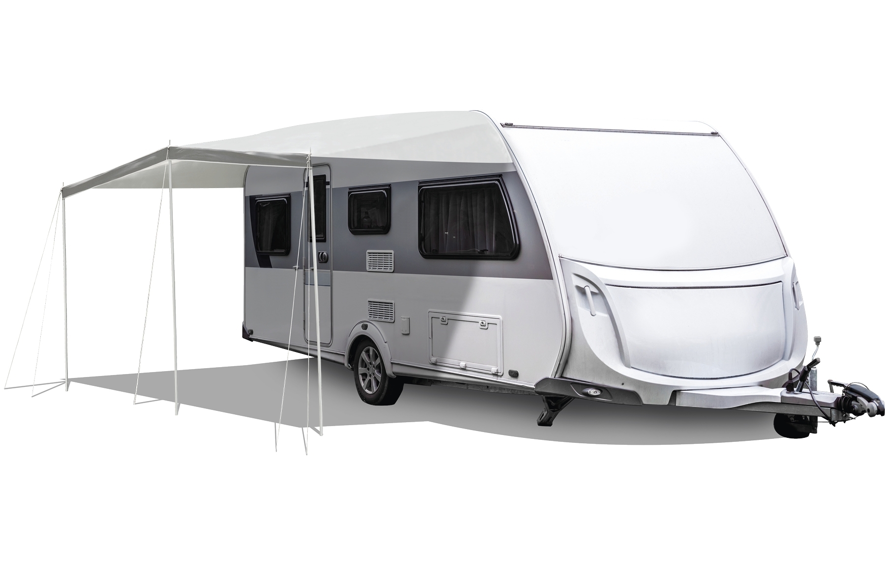 Brunner Carshade Sonnenvordach mit Keder 400 x 200 cm