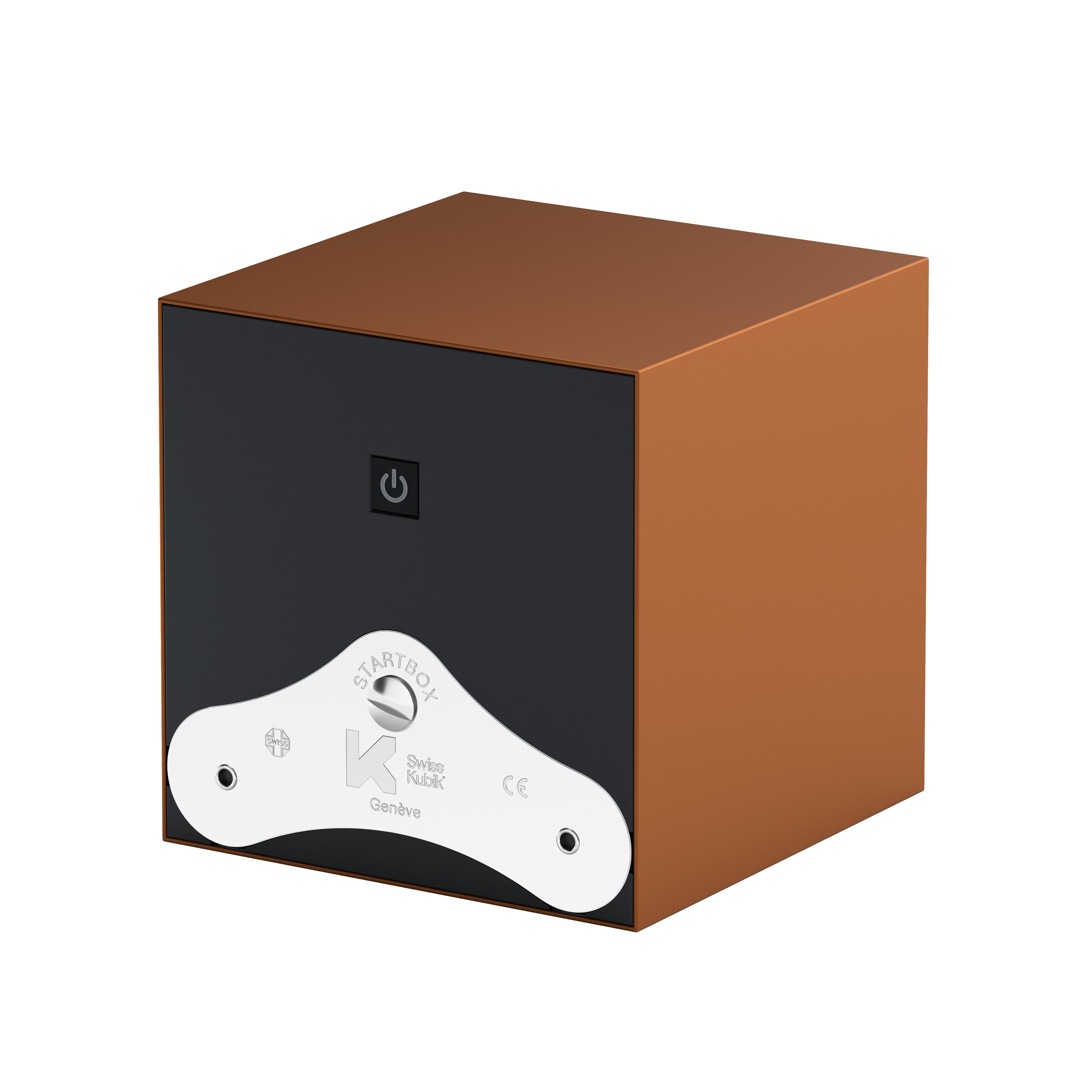 SwissKubik Startbox Soft-Touch Bronze - 1 Uhr