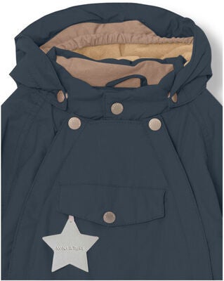 MINI A TURE Wisti Vinterdress, Blue Nights