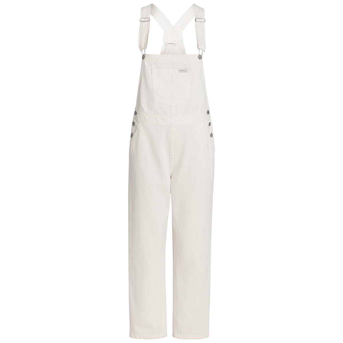 Jonas Nielsen Damen Latzhose in Denim-Optik weiss