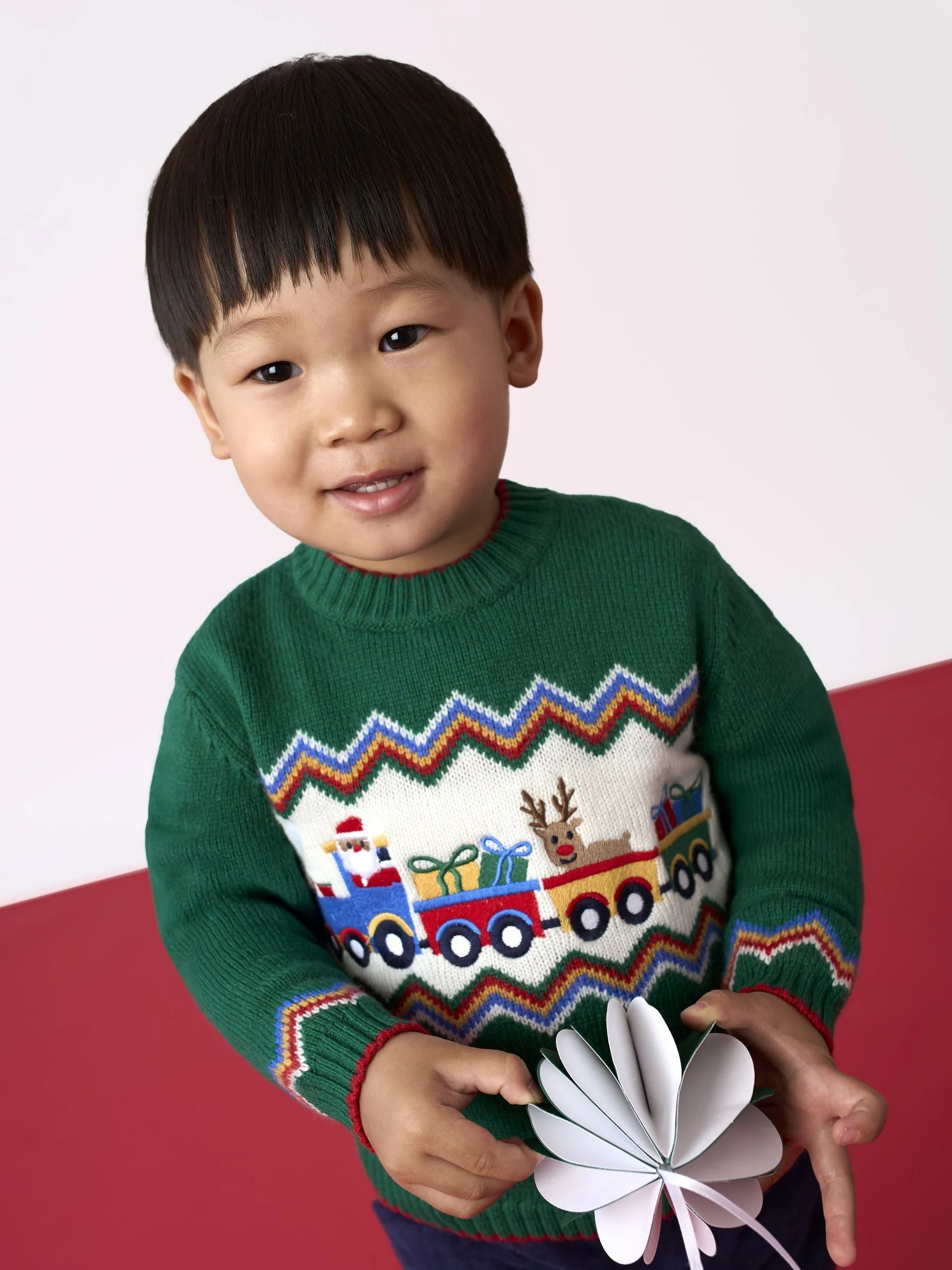 JoJo Maman Bébé kersttrui