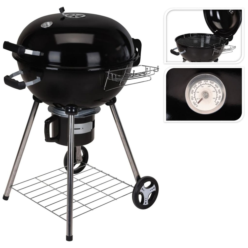 Barbecue sous forme de bouilloire 68 x 57 x 99 cm