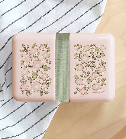 A Little Lovely Company Madkasse - 850 ml - Blåssoms Pink