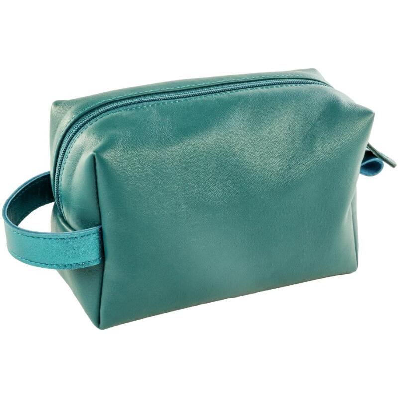 Ginkgo, Trousse multi-usages en cuir 18x11x7 cm